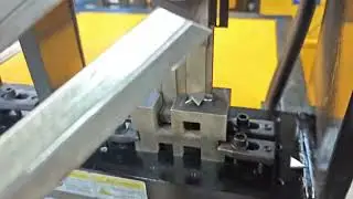 45 Degree Pipe End Miter Cutting Machine Square Tube Hydraulic Cutting Machine Manufacturer