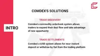 Comdex Democratizing Finance