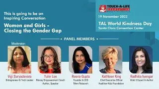 Women and Girls - Closing the Gender Gap | Panel | TAL WKD 2022 | Shorts | TALGiving