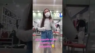 PAGANDO MICO NO SHOPPING💃💃#DANCINHA #TIPOGIN