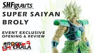 【Rockchala】S.H. Figuarts Dragon Ball Super Super Saiyan Broly Эксклюзивный обзор с мероприятия NYCC. Распаковка