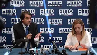 Regionali in Puglia, Meloni lancia la candidatura di Fitto: 