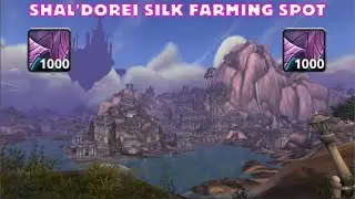 Where to Farm Shal'dorei silk
