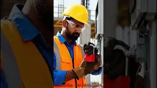LOTO Step-4: Apply Lockout 🔐#electrical #safetyawareness #construction #hse #aivideo #safetyfirst