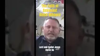 Rescued Astronaut Butch Wilmore Leans on Jesus. #spacex #butchwilmore #nasa #christian