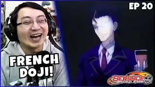 THE GOAT FRENCH DOJI IS BACK!🔥 | FIRST TIME WATCHING Beyblade Shogun Steel Episode 20 Reaction
