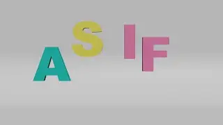 Bouncy Text Animation Using Geometry Nodes with Random Colors| Day 153 Blender Logs