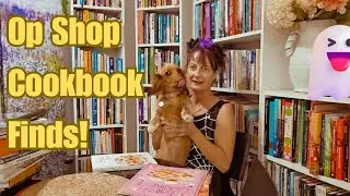 Op Shop Cookbook Haul Australia | My Latest eBay Finds + Dog Antics 🐾