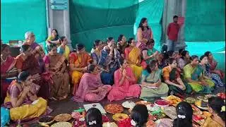ధనుర్మాసం - గోదా అమ్మవారికి సారె ఓడిబియ్యం సమర్పణ శ్రీవైకుంఠసీతారామచంద్రస్వామి దేవాలయం 