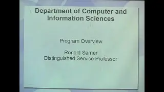 Computer Science Department Orientation 2020