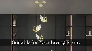 Swan Hanging Light: Elevate Your Home D&eacute;cor with Nature-Inspired Elegance