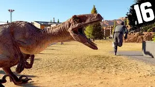 Jurassic World Evolution 3 4K Gameplay Deutsch - Allosaurus Gehege bauen