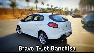 Um Fiat Bravo T-Jet 2013 com 170whp rodando só no etanóis batizado pelo capiroto