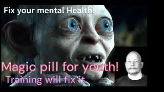 Training for mental Health! BDNF a magic pill for youth. Fix your depression!