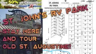 THE Place To Stay When Visiting &Touring St. Augustine, FL! Now Called St Augustine RV Resort