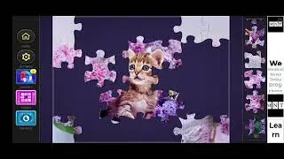 Spring Bloom Cat Puzzle!
