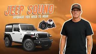2025 Jeep Wrangler Speaker Upgrade | DB Drive WDX Direct-Fit Jeep JL & Gladiator Kit