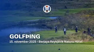 Golfþing eftir hádegi