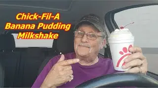 Chick-Fil-A Banana Pudding Milkshake Taste Test Rating and Review