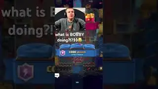 WHAT is BOBBY DOING?!👀👀👀 FOLLOW!! #jinxzy #funny #clashroyale #bobby #clapping #memes