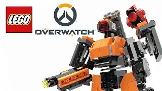 LEGO Overwatch Omnic Bastion review! 2018 set 75987!