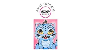 How to paint Derpy the Tiger | KPOP Demon Hunter Paint Class | Step by Step acrylic paint tutorial