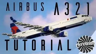 Учебник Minecraft Airbus A321 [Масштаб 1,5:1]
