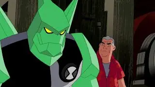 Ben 10: Diamondhead vs Robot Squires