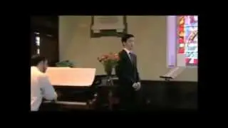 Eoin Hynes -Tenor- Comfort ye/ Ev'ry valley shall be exalted