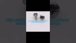 OEM Custom Stainless Steel Pan head Phillips Head Captive Screw #screws #fasteners #hardware
