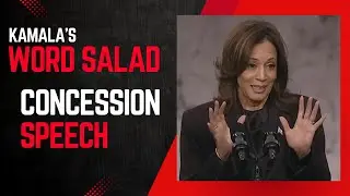 Kamala Harris dishes out Concession Speech word salad