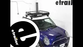 etrailer | Mount: Yakima LoadWarrior Roof Rack Cargo Basket on a 2004 Mini Cooper