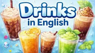 Drinks in English part 1 - Everyday English Listening Practice