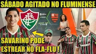 GLOBO ESPORTE RJ DE HOJE: NOTÍCIAS DO FLUMINENSE HJ | SAVARINO ESTREAR NO FLA-FLU! ZUBELDIA VOLTANDO