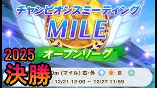【ウマ娘】オープンチャンミ マイル　決勝　12/26