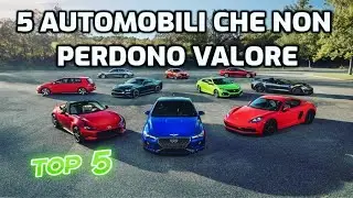 5 AUTO CHE NON PERDONO VALORE A PARTIRE  DA 15K (MENO SVALUTAZIONE)