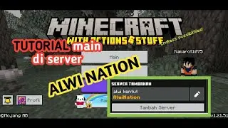 TUTORIAL cara masuk dan bermain di server alwination minecraft