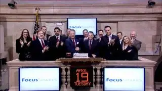 19 April 2011 Scottrade's FocusShares rang the NYSE Opening Bell