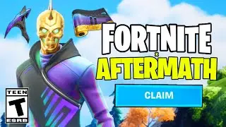 AFTERMATH is INSANE & How to get THE NEW FREE SKIN (Fortnite)
