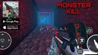 Monster Kill Shooter Gun Gameplay  Walkthrough (Android, iOS)