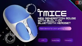 TMICE-New Generation Mouse With Built-in Bluetooth Headset: The Ultimate Gaming Setup