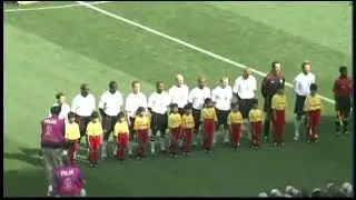National Anthem of England and Brazil | 2002 World Cup Quarter-Final | Shizuoka, Japan
