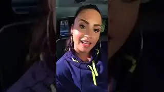 Demi Lovato on Instagram Live - January 17