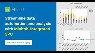 Streamline data automation and analysis with Minitab-Integrated SPC
