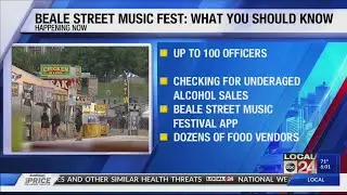 Memphis in May's Beale Street Music Festival kicks off at Tom Lee Park