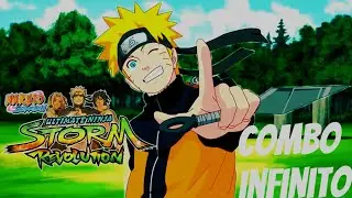 Como fazer o Combo infinito do Naruto (base) |Naruto Storm Revolution!