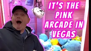 OUR FIRST TIME AT THE PINK ARCADE IN LAS VEGAS!!!