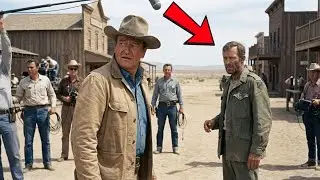John Wayne Stopped Filming When a Veteran Walked Onto His Western Set