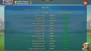 Lords Mobile - Rally trap on offense! - Tar4ki gaming