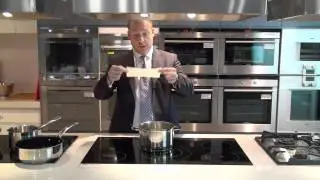 Induction compared to gas cooktops at E & S Trading